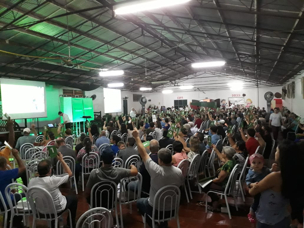 Na quinta-feira dia 04 de abril a Agência Sicredi de Bossoroca realizou a Assembléia 2019 no CTG Sinuelo das Missões. Se fizeram presentes um grande número de associados e convidados, […]