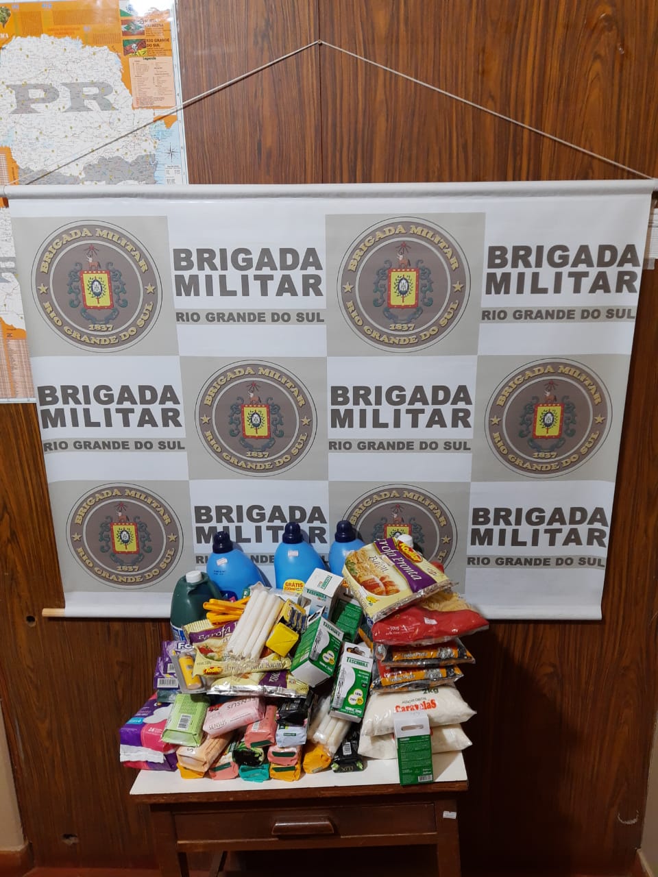 Na noite desta segunda-feira (31-05) a Brigada Militar de Bossoroca foi informado através do telefone 190 que havia dois indivíduos tentando arrombar um estabelecimento comercial, situado na AV. Castelo Branco. […]