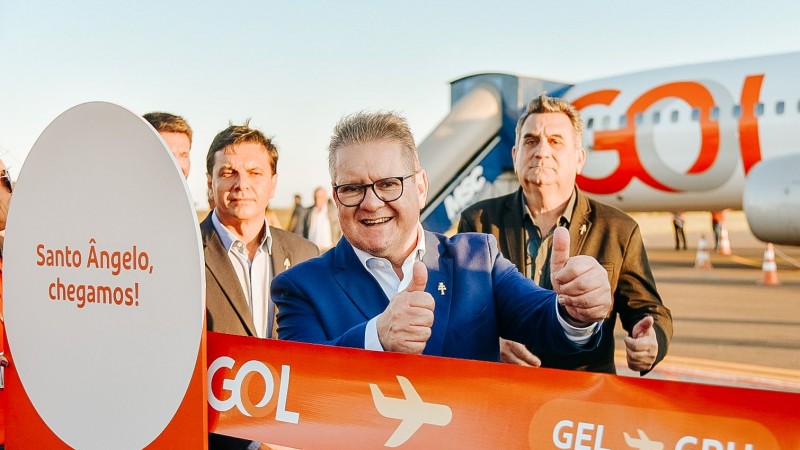 Pousou em Santo Ângelo, às 18h12 desta terça-feira (18/10), o primeiro voo regular vindo de São Paulo para a cidade das Missões, operado pela Gol Linhas Aéreas. O Boeing 737-800 […]